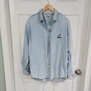 Vintage Buffalo Bills Denim Shirt